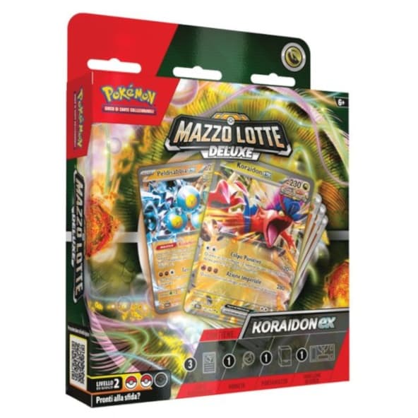 Mazzo Lotte Deluxe KORAIDON EX GCC POKEMON italiano immagine 1