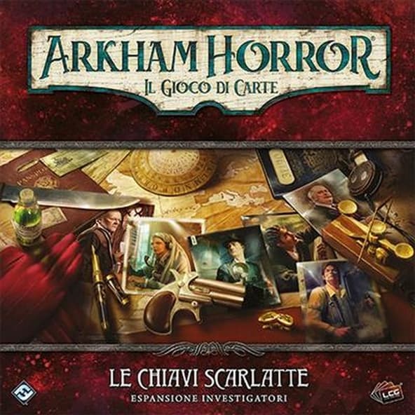 Arkham Horror LCG - Revised: Le Chiavi Scarlatte - Investigatori immagine 1