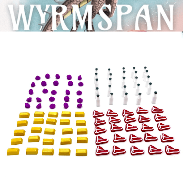 Wyrmspan: Set 100x Risorse 3D immagine 1